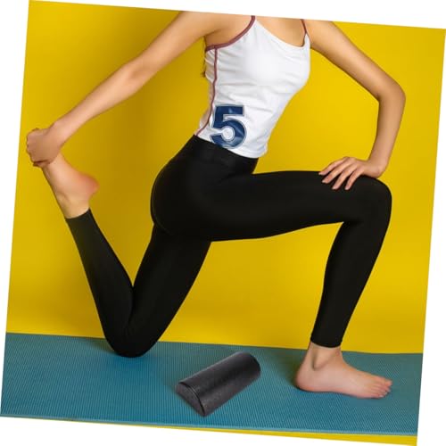 Cabilock 2 piezas Rodillo de Yoga semiredondo EPP para terapia física y masaje muscular, par de bloques de yoga de alta densidad para ejercicios miniatura 5