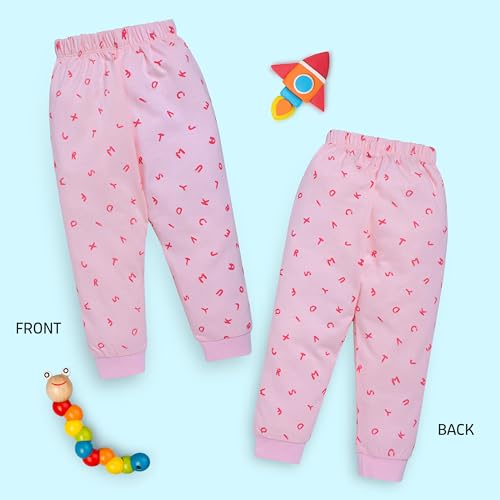 Image of LuvLap Baby Boys & Girls 100% Cotton Pyjama Pack of 3