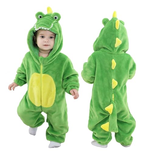 image for TONWHAR Kids' And Toddlers' Infant Tiger Dinosaur Animal Fancy Dress C