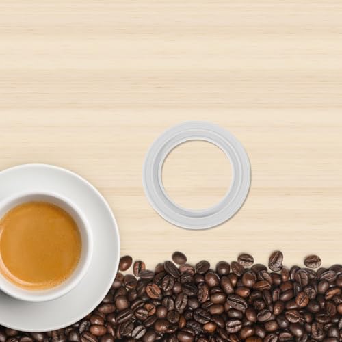 Toyvian Junta de Anillo de Vapor de Silicona para Cafetera Espresso, Sello de Goma para Máquina de Café Expreso, Accesorio de Repuesto para Sellado Hermético y Extracción sin Fugas, - imagen 4