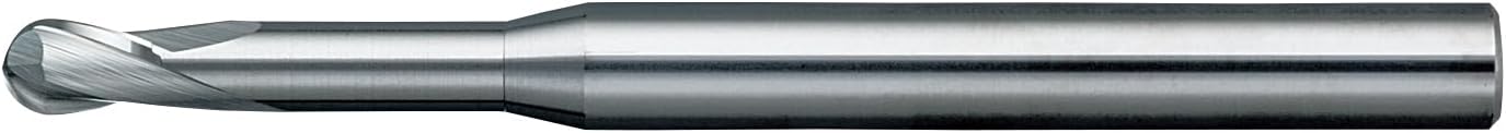 日進工具(NS Tool Co., Ltd.) 銅電極・アルミ・プラ用ロングネックボールエンドミル DHB R0.5X4