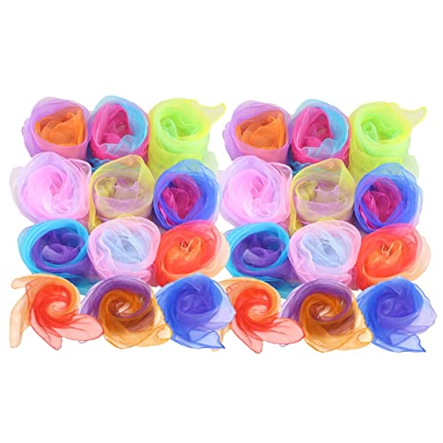 24 Bufandas de Baile Infantiles de Colores para Espectáculos 3