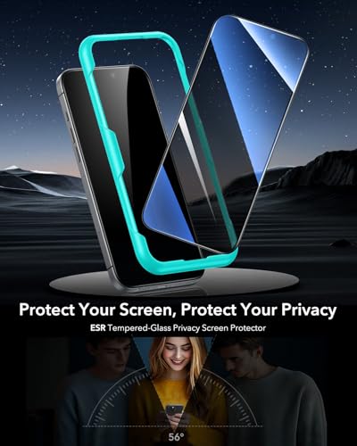 Esr 3 Pack For Iphone 16 / Iphone 15 Privacy Screen Protector thumb #1