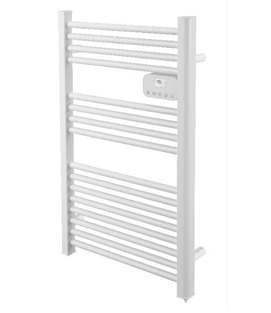 DREXON LYRIA – Sèche Serviettes Électrique 500 W – Technologie Sans Fluide – Thermostat Électronique Programmable – Fil Pilote – Mode Boost – Sécurité Enfant – Certifié NF