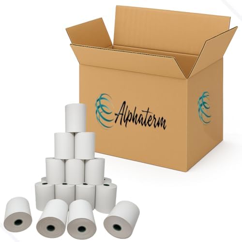 Bobina Térmica para Cupom Fiscal, 80x40mm, Branco, Caixa com 30 U...