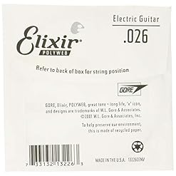 Cordes Elixir® à l’unité pour guitare électrique avec revêtement POLYWEB® (.026) - Les Beatles, Paul McCartney, John Lennon, RIngo Starr, George Harrison Cordes Elixir® à l'unité pour guitare électrique avec revêtement POLYWEB® (.026) – Image 2