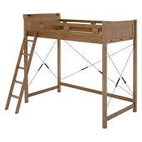 Amazon.co.jp: 萩原 ロフトベッド(ナチュラル) MB-5081-NA-S : ホーム 
