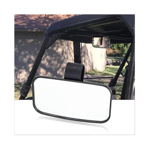Rétroviseur UTV incassable grand angle avec fixation ajustable pour guidon de quad - 2