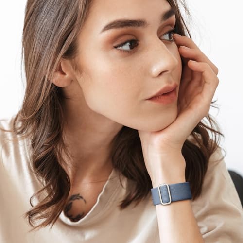 Image of Acextro 5 Pack Stretchy Bands Compatible with Galaxy Watch Women Men