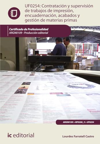 Portada de Argn0109 Contratación y Supervisión de Trabajos de Impresión