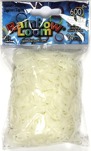 Rainbow Loom Lot de 600 élastiques en caoutchouc Jupiter à changement de couleur solaire UV