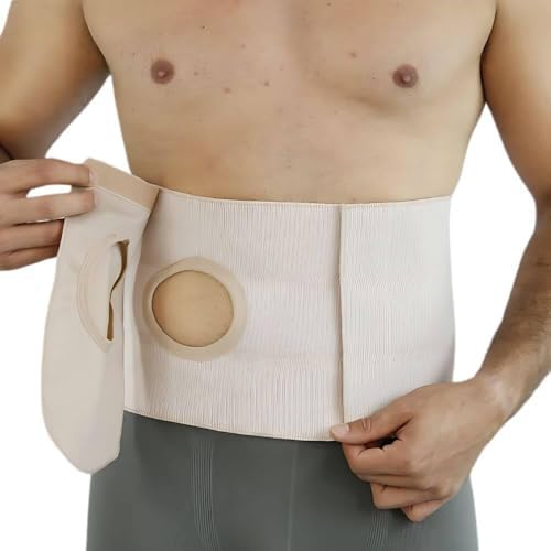 Cinta Faixa Abdominal Para Colostomia (Ostomizados) Unissex 3 Gom...