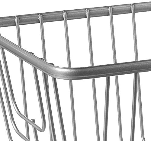Spectrum Diversified Ashley Basket, Small, Satin Nickel #TOP4