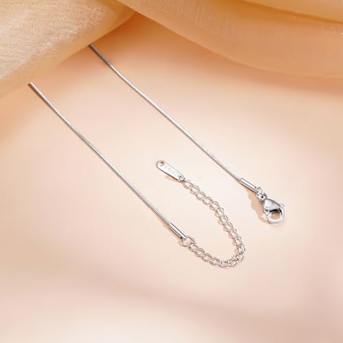 Image of Rubans Demi Fine Stainless Steel Pendant Chain Daily Gift for Women & Girls