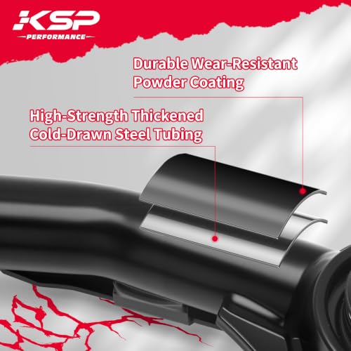 Image of KSP 2024+ Tacoma Upper Control Arms fit Truck with 2-4inch Front lift, Aftermarket Steel Suspenison Control Arm Compatible With Toyota New Model Pickup, 1 Pair Tubular UCA Replacement Factory Arms