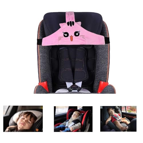 Dakexiong Carseat Head Support, Sangle de tête pour siège de Voiture, Head Strap for Car Seat, Ceinture de Protection Fixe pour Siège Voiture, Ceinture...