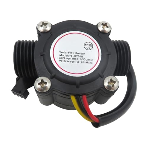 Capteur de débit d'eau 1/2 compteur S201B électromagnétique pour circuit hydraulique