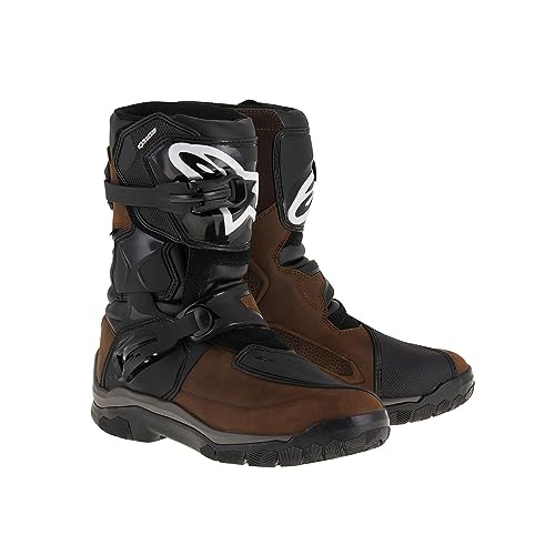 Alpinestars 2047317-82-7 Belize Drystar Boots Brown Oiled Leather Sz 07