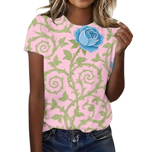 T-shirt femme décontracté idéal pour vos sorties amicales et les après-midi à la plage
