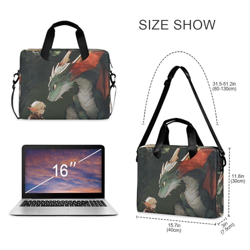 Funda para portátil 13-15.6 pulgadas ALZA Dragon and Elf miniatura 4