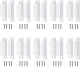 MC-31 Montaggio Superficie Wired NC Porta Sensore di Contatto Allarme Magnetico Reed Interruttore Bianco 10pcs