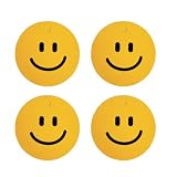 Smiley Face Paper Gift Tags (50 pcs) - Great for Party Tags, Baby Showers, Holidays, Graduations, We