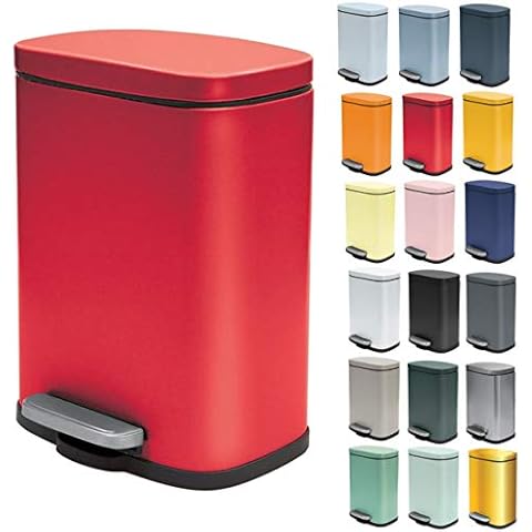 Poubelle de Salle de Bain Spirella AKIRA Cover