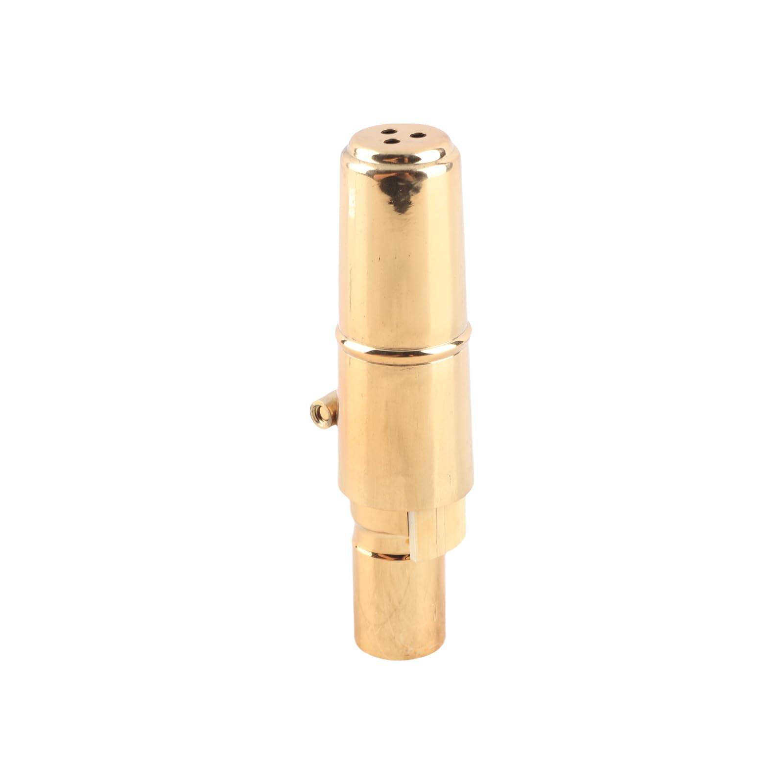 Bocchino per Sassofono Tenore Bocchino per Sassofono in Ottone Parti e Accessori Strumenti Accessori Fiati Toppa con Fibbia in Metallo a Risonanza Brillante Pop Jazz