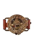 Gusti Steampunk Leder - Denise Uhr Lederarmband Sonnenuhr Armbanduhr Lederarmbanduhr Damen Herren Vintage Leder