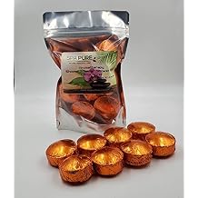 Spa Pure CITRUS Burst Aromatherapy Shower Bomb Aromatherapy With 100% Natural/Organic Essential Oils - Transform Your Shower - Transform Your Mood 8 Count Pack of 1