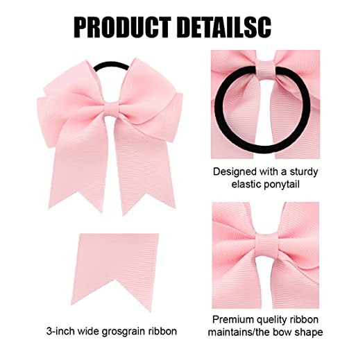 6 Pezzi Fiocchi per Capelli Grandi,Supporti per