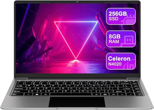 2025 Ordenador Portátil 14'' N4020 8GB RAM 256GB SSD