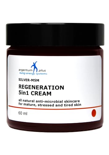 Crème Régénératrice Argent-MSM 60ml soin hydratant et réparateur cutané