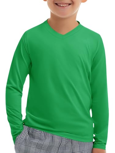 Chemises manches longues garçons anti-irritation et extensibles pour adolescents actifs