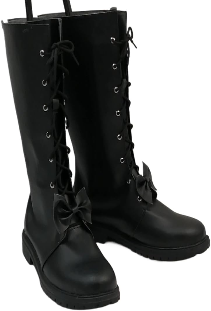 MKcos Cosplay Boots boot Shoe Shoes made for Date a Live Kurumi Tokisaki Tokisaki Kurumi
