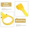 HAMPPLIES 4 Piezas Anillos de Tracción para Cuna Niña Asas Coloridas para Entrenamiento Motor y Fuerza Soporte Estable para Gateo y Primeros Pasos Seguro Interiores #2