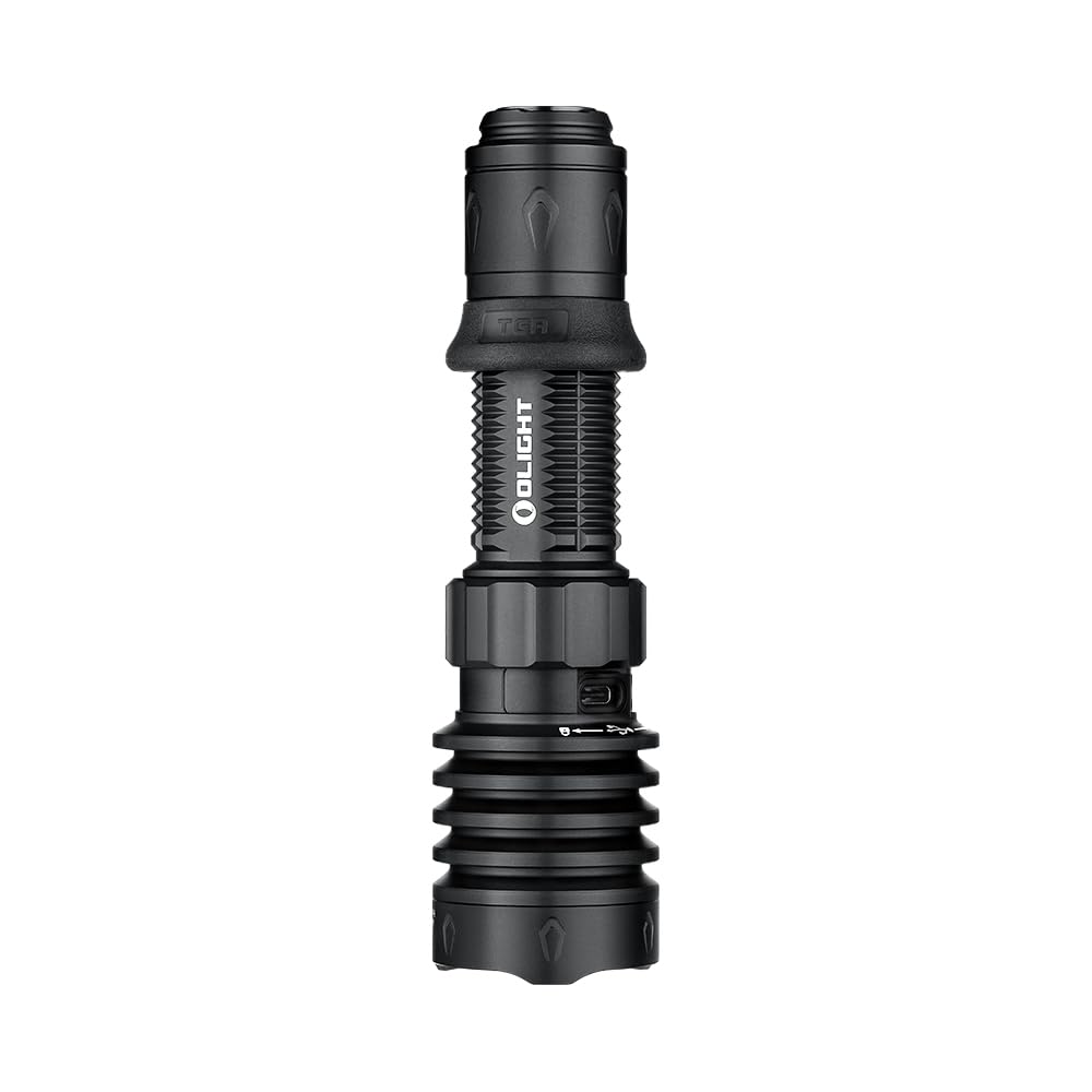 OLIGHT Torcia LED ricaricabile + Kit caccia Warrior X 4, 2600 lumen. Portata 630 metri