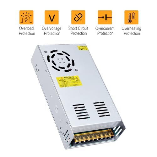 Fuente de alimentación industrial de 12V y 600W para un rendimiento estable en motores de CC 6