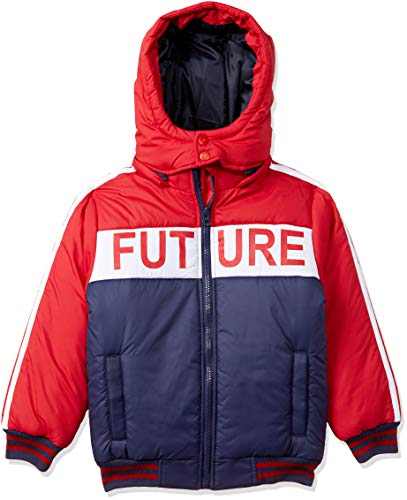 Image of Amazon Brand - Symbol Boys Boys Quilted Winter Jacket with Detachable Hood | Age 2-12 Years