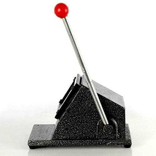 KANABEE Heavy Duty PVC ID Card Die Cutter Full Metal Body Round Corner Photo ID Card and Die Cutter Multicolor (Standard Size, 6kg) 2