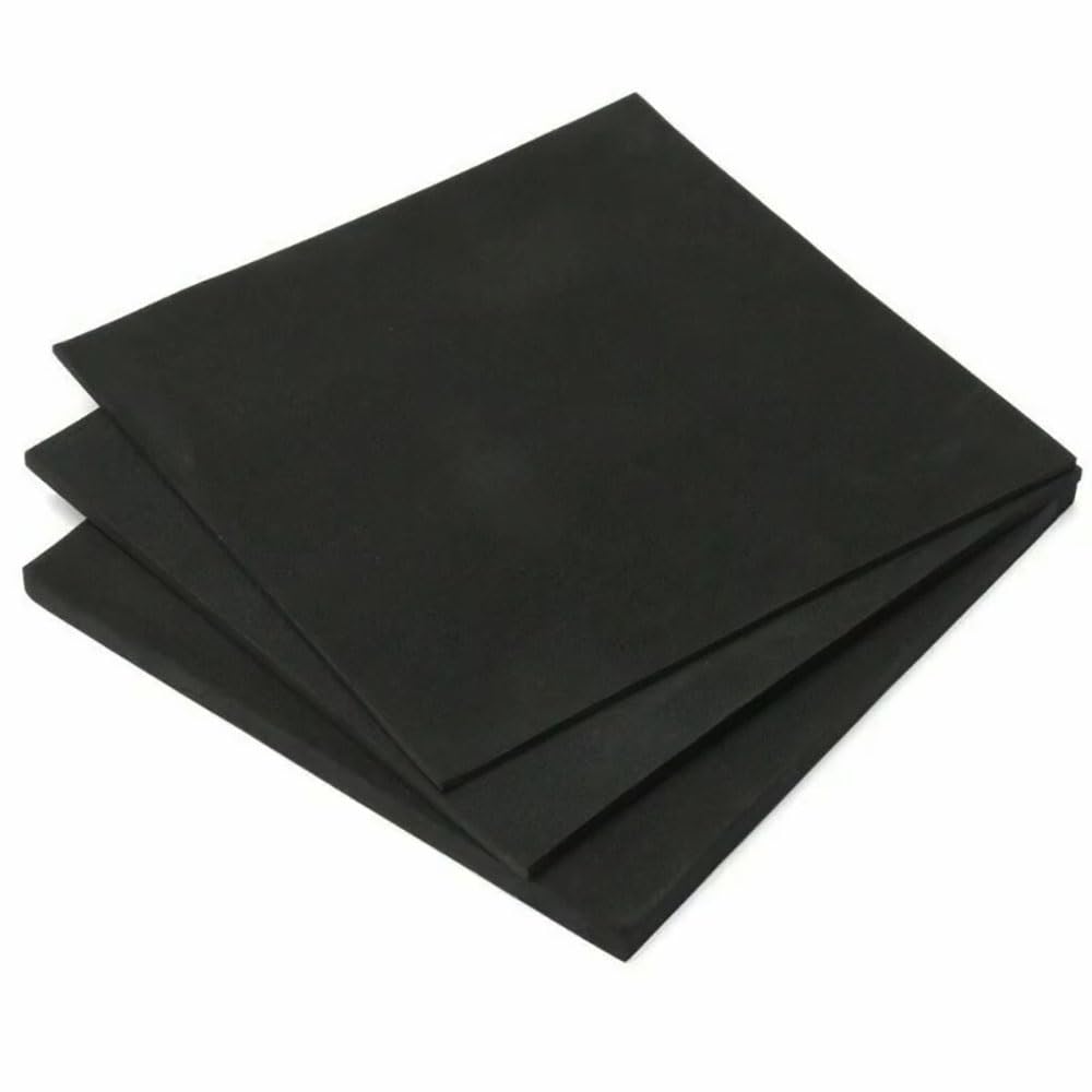 1 Stück Schwarze, Ultrahochdichte EVA-Schaumstoffplatte, 1–10 Mm Dick, Formbeständige Schaumstoffplatte For Cosplay, Basteln, DIY-Projekte Und Modellbau(Thick 8mm,35x100cm)
