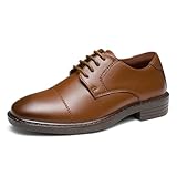 Tige Résistante: Ces chaussures habillées pour garçons sont dotées d'une tige en PU lisse qui ajoute une touche de sophistication, tout en étant durable, infroissable et facile à nettoyer – parfaites pour les enfants actifs et toujours en mouvement