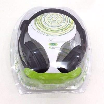 HEADSET FONE DE OUVIDO COM MICROFONE E CONTROLE DE VOLUME PARA XBOX 360