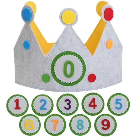 ktxaby Reusable Birthday Crown for Kids Cover