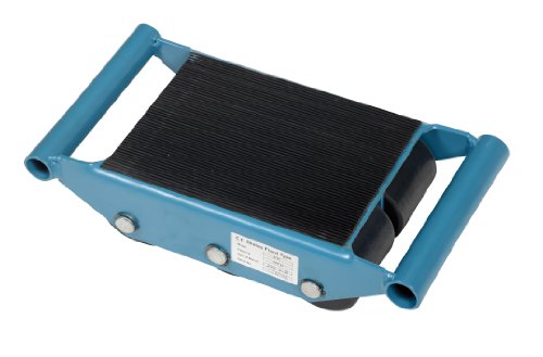 Vestil FMS-6 Steel Fixed Machinery Skates 16-1/4 In. x 8-1/2 In. x 4 In. 12,000 Lb. Capacity Blue