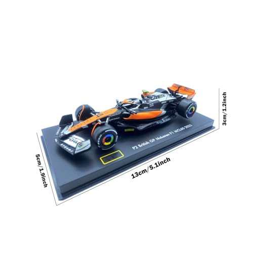 Modelo de auto HTLNUZD Bburag 1:43 F1 MCL60 Lando Norris miniatura 4