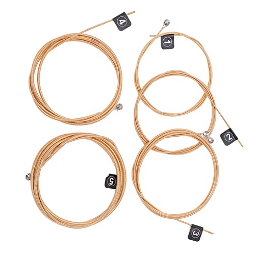 Baixo vi cordas 5 cordas substituição de cordas de baixo de metal profissional cordas de guitarra ba