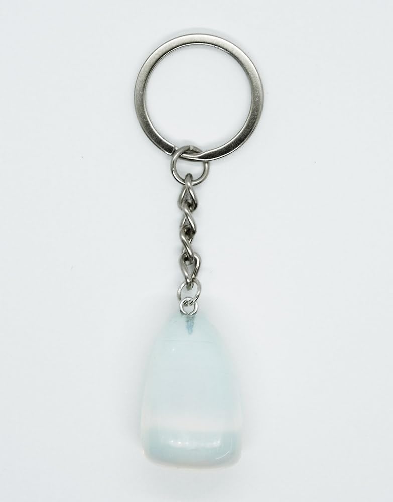 Cleopatra Keyring Opalite Tumble