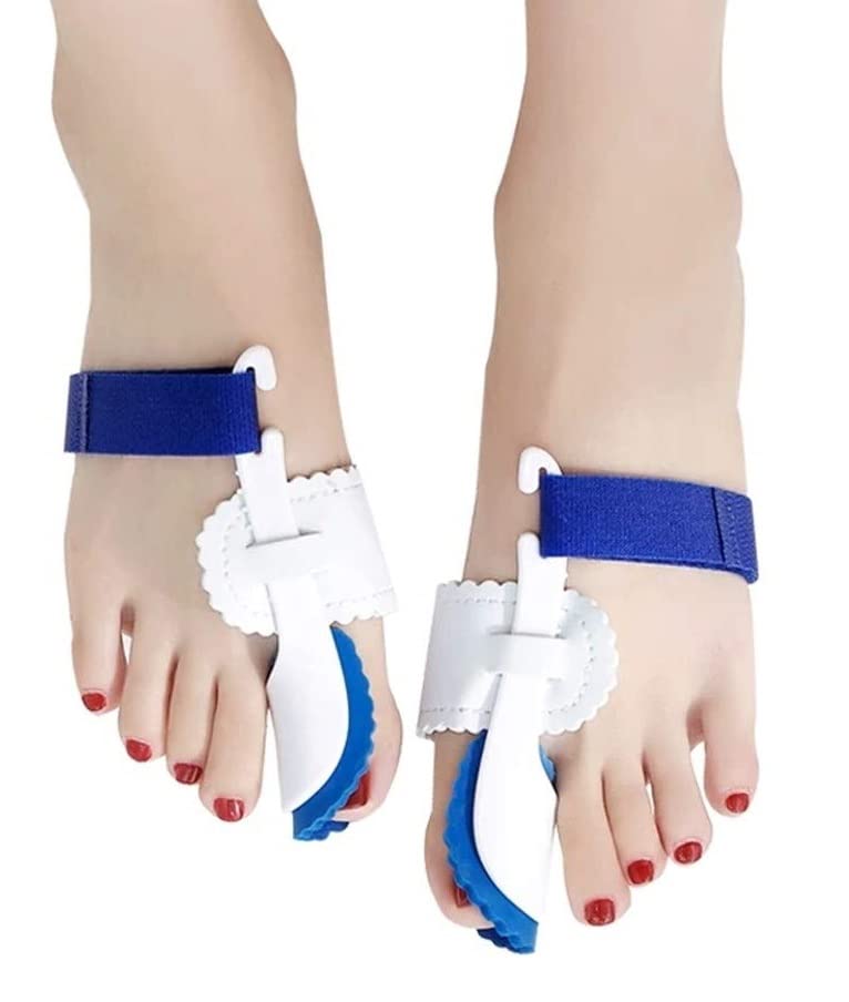 Frackson 1 pair Toe Thumb Hallux Valgus Correction Night Corrector Thumb Foot Brace Flat Feet Pain Relief Comfort Insole Big Toe Orthotics Tools (B0BQYYG6TF) Amazon Price History, Amazon Price Tracker