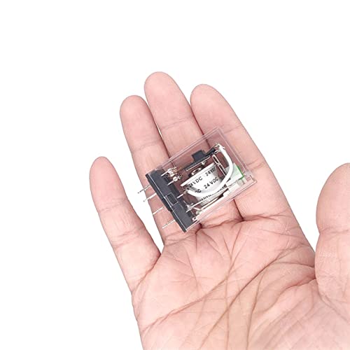 Relais miniature HH54P DC12V avec indicateur LED et bobine 10OCSS pour circuit